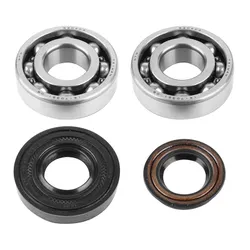 ADAPTABLE CRANKSHAFT BEARING + GASKET SCOOTER P2R MBK 50 BOOSTER, NITRO/YAMAHA 50 BWS, AEROX/APRILIA 50 SR/CPI 50 ARAGON/GENERIC 50 IDEO/KEEWAY 50 FOCUS (KIT 6204 NTN STEEL C4)