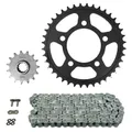 KIT CHAINE ADAPTABLE HONDA 500 CMX REBEL 2017>2021 520 15x40 (DEMULTIPLICATION ORIGINE) -AFAM