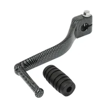 SELECTEUR DE VITESSE ADAPTABLE DERBI 50 SENDA, GPR/GILERA 50 SMT, RCR ALU CARBONE -VICMA