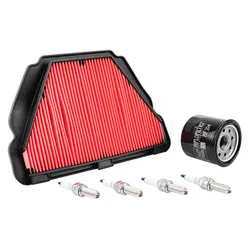 KIT ENTRETIEN MOTO ADAPTABLE YAMAHA 1000 MT-10 2016>2021, YZF-R1, R1 M 2015>2021 (PACK 6 PIECES) -SELECTION P2R PREMIUM