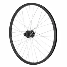 MTB WHEEL DISC LOCKING 26" M260 REAR BLACK HUB SHIMANO M475 9/10/11-SPEED DISC 6 HOLES SPOKES SILVER