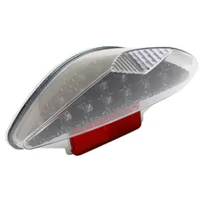 FEU ARRIERE SCOOT LEXUS NOIR ADAPTABLE MBK 50 NITRO/YAMAHA 50 AEROX A LEDS (15 LEDS ROUGES) ** -REPLAY