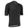 CYCLING JERSEY GIST SUMMER PODIUM SLEEVES SHORT ZIP TOTAL BLACK XXL -5359