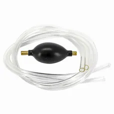 POMPE A MAIN SIPHON POUR CIRCUIT AIR/HUILE (DURITE 8mm LONG 1M DE CHAQUE COTE) (POIRE D'AMORCAGE)