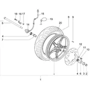Roue avant