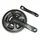 ROAD CRANKSET SHIMANO 10-SPEED TIAGRA 4703 SILVER 170 mm 50-39-30