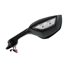 ADAPTABLE REAR-VIEW MIRROR KAWASAKI 1000 ZX-10 R NINJA 2011>2015 LEFT BLACK (OE 560010288) (CE APPROVED) -P2R SELECTION