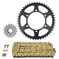 KIT CHAINE ADAPTABLE YAMAHA 700 XTZ TENERE 2019> 525 16x46 (DIAM COURONNE 110/130/10.5) -AFAM
