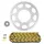ADAPTABLE CHAIN KIT FANTIC 50 CABALLERO E CASA 2016>2019, REGOLARITA CASA 2006>2012, E PERFORMANCE 2017>2020 420 11X58 (DIAMETER REAR SPROCKET 100/115/8.25) (OEM GEARING) -AFAM