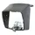 CAPOT PHARE/PROJECTEUR CYCLO ADAPTABLE PEUGEOT 103 MVL, VOGUE GRIS (AVEC PATTE ET RESSORT) -SELECTION P2R