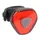 BICYCLE LIGHT USB REAR NEWTON LEDS ON SEATPOST MODE FIXE AND FLASHING (AUTONOMIE MODE 100% 1H50) BLACK -RECHARGEABLE USB