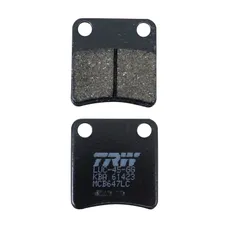 BRAKE PAD SET TRW FOR PEUGEOT 50 TWEET 2014> FRONT/DAELIM 50 E-FIVE 2003> FRONT, 50 S-FIVE 2006> FRONT/CAGIVA 125 WR 1993> REAR (MCB647 LC)