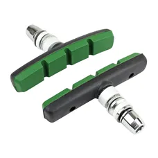 BRAKE SHOE HOLDER FOR E-BIKE V-BRAKE TO SCREW SYMETRIQUE MARWI 75 mm BLACK KEVLAR (PAIR CARDED)