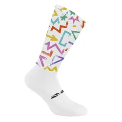 SOCKS/ANKLE SOCKS SUMMER GIST VELA MOTIF GEOMETRIC 43/47 ANTIBACTERIEN - HEIGHT 20 cm (PAIR) -5857
