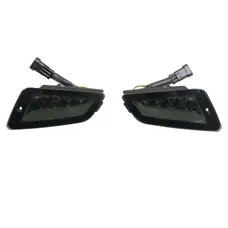 CLIGNOTANT SCOOT ADAPTABLE PIAGGIO 125 GTS AV FUME A LEDS ORANGE (PAIRE) (HOMOLOGUE CE) -REPLAY