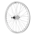 MTB WHEEL BRAKE SHOE 20" ER10 REAR HUB ALUMINIUM AXLE PLEIN FREEWHEEL 5/6/7-SPEED (SOLD WITH NUT 10X100) RIM 19C