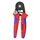 PLIERS A SERTIR PRO KNIPEX AUTO-AJUSTABLE FOR END CAP OF CABLE 180 mm WITH GRIP ERGONOMIC (97 53 14) -MADE IN GERMANY