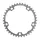 ROAD CHAINRING 5-BOLT DIA. 130 STRONGLIGHT DURAL 39T INNER SILVER TYPE SHIMANO 8/9-SPEED