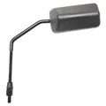 REAR-VIEW MIRROR SCOOTER REPLAY F1 DIAMETER 8 REVERSIBLE CARBON TRESSE MATTE (X1) -ROD LONG BLACK- **