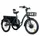 ELECTRIC TRICYCLE/E-BIKE CITY LEADER FOX 24" CURTIS X 2025 UNISEX GREEN BOUTEILLE GLOSS 8-SPEED SHIMANO NEXUS HUB MOTOR AV BAFANG 36-SPEED 45NM BATTERY 16,7AH (WIDTH HORS ALL 75 cm, DEBATTEMENT 50 mm)