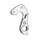 DERAILLEUR HANGER ALUMINIUM MARWI FOCUS GH-204 (SOLD INDIVIDUALLY CARDED)