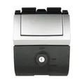 KIT VERROUILLAGE TOP-CASE (MODELE 50 L) OEM PIAGGIO 125-350-500 X10 2012 >, 300-350-500 MP3 2016 >-605704M