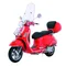 KIT PROTECTION COMPLET + PORTE BAGAGE AV-AR ORIGINE PIAGGIO 125-300 VESPA GTS 2005> CHROMES  -602959M-