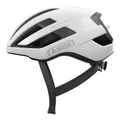 CASQUE VELO ADULTE ABUS ROUTE / URBAIN WINGBACK POLAR BLANC MAT TAILLE L (57-61cm) REGLAGE MOLETTE