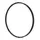 MTB RIM 27.5" KLIXX DISC BLACK 32T. TUBELESS READY DOUBLE WALL WITH ŒILLETS - 584X23C