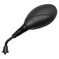 ADAPTABLE REAR-VIEW MIRROR KEEWAY 50 F-ACT, FOCUS, HURRICANE, MATRIX/GENERIC 50 IDEO, XOR/PEUGEOT 125 LXR BLACK LEFT M8/125 BLACK (CE APPROVED) -VICMA