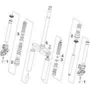 Composants de la fourche (Wuxi Top)