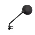 REAR-VIEW MIRROR UNIVERSAL MOPED/BICYCLE P2R ROUND A CLAMP BLACK