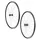 ROUES ROAD BRAKE SHOE LOCKING 700 MICHE HUB REFLEX TO BEARING BLACK 11/10/9-SPEED CAMPAGNOLO AND CORPS SHIMANO (FRONT 28 SPOKES + REAR 32 SPOKES)