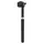 TIGE DE SELLE VTT TELESCOPIQUE SEEKRUN S7 BLUETOOTH ALU NOIR DIAM. 31,6 L386mm DEBATTEMENT REGLABLE 120mm FIXATION COMMANDE SUR CINTRE