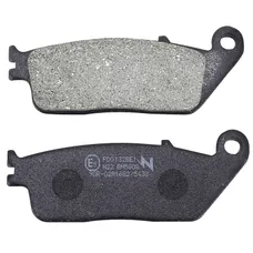 BRAKE PAD SET NEWFREN FOR KAWASAKI Z750 2007>2012, Z800 2013>2016 FRONT/TRIUMPH 675 STREET TRIPLE 2008>2017AV/HONDA 125 FORZA 2015> FRONT (L 39 mm - H 102 mm - P 8.3 mm) (FD0132BE) (ELITE ORGANIC)