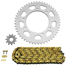 KIT CHAINE ADAPTABLE MBK 50 X-LIMIT ENDURO 2003>2006 / YAMAHA 50 DT R 2003>2006 420 11x50 (DIAM COURONNE 105/125/8.5) (DEMULTIPLICATION ORIGINE) -AFAM