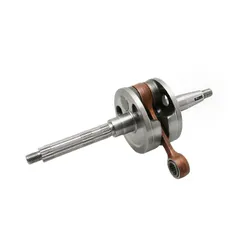 ADAPTABLE SCOOTER CRANKSHAFT PIAGGIO 50 ZIP 2-STROKE, TYPHOON, NRG, LIBERTY/GILERA 50 STALKER, RUNNER, DNA, ICE (WITH BEARINGS + GASKETS) -TOP PERF OEM-STYLE