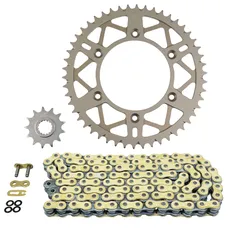 KIT CHAINE ADAPTABLE BETA 125 RR ENDURO 2018>2020, RR ENDURO RACING 2018>2020 (DEMULTIPLICATION ORIGINE) -AFAM