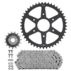 ADAPTABLE CHAIN KIT KTM 390 DUKE ABS 2021>2023/HUSQVARNA 401 SVARTPILEN, 401 VITPILEN 2018>2023 520 15X45 (DIAMETER REAR SPROCKET 63/110/8.5) (OEM GEARING) -JT SPROCKETS