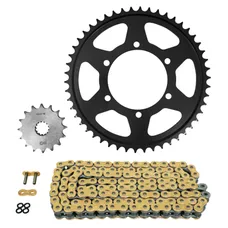KIT CHAINE ADAPTABLE TRIUMPH 800 TIGER 2011>2019, TIGER ABS 2011>2014 525 16x50 (DIAM COURONNE 106/125/10.5) (DEMULTIPLICATION ORIGINE) -AFAM