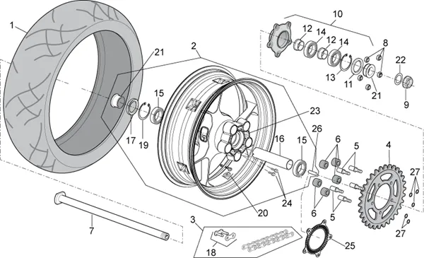 Roue AR