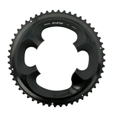 ROAD CHAINRING 4-BOLT DIA. 110 FOR SHIMANO 105 R7000 OEM 52T OUTER 11-SPEED BLACK