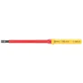 EMBOUTS/LAMES INTERCHANGEABLES ISOLE WERA KOMPAKT VDE 60 A FENTE/PLAT 1x5,5x157 mm JAUNE/ROUGE (VENDU A L'UNITE) -MARQUE ALLEMANDE POUR LES ATELIERS