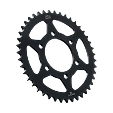 ADAPTABLE MOTORCYCLE REAR SPROCKET KAWASAKI 750 Z750 2004>2012, 636 ZX-6R NINJA 2013>, NINJA 7 HYBRID 2024>, Z7 HYBRID 2024> 520 43 DTS STEEL BLACK (DIAMETER 80/104/10.5) -JT SPROCKETS