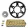 KIT CHAINE ADAPTABLE KAWASAKI 1000 Z1000 2003>2006 525 16x42 (DIAM COURONNE 80/104/10.5) (DEMULTIPLICATION ORIGINE) -AFAM