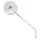 ADAPTABLE REAR-VIEW MIRROR PIAGGIO 125-150-200 VESPA PX 1998>2017 RIGHT CHROME (CE APPROVED) -VICMA