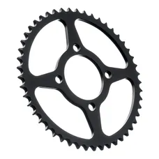 ADAPTABLE MOTORCYCLE REAR SPROCKET SUZUKI 125 RV VAN VAN 2007>2018 428 49 DTS STEEL BLACK (DIAMETER 64/84/10.5) -JT SPROCKETS