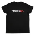 TEE-SHIRT VOCA SIZE XL BLACK (LOGO WHITE AND RED)