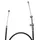 BRAKE CABLE STURMEY ARCHER COMPLETE STAINLESS STEEL (CABLE HOUSING 950 mm)