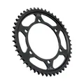 ADAPTABLE MOTORCYCLE REAR SPROCKET YAMAHA 600 FZS FAZER 1998>2003 530 48 DTS STEEL BLACK (DIAMETER 130/150/10.5) -JT SPROCKETS